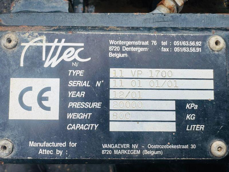 STEHR SBV55 H2 WACKER PLATE TO SUIT SKIDSTEER*VIDEO*