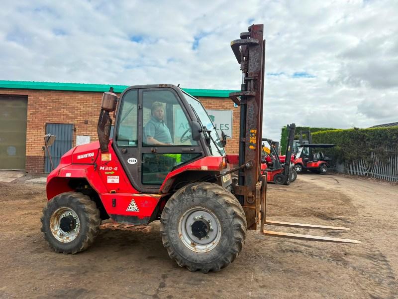 MANITOU M30-4 FORKLIFT*C/W PICK UP HITCH*YEAR 2019*5480 HOURS*VIDEO*