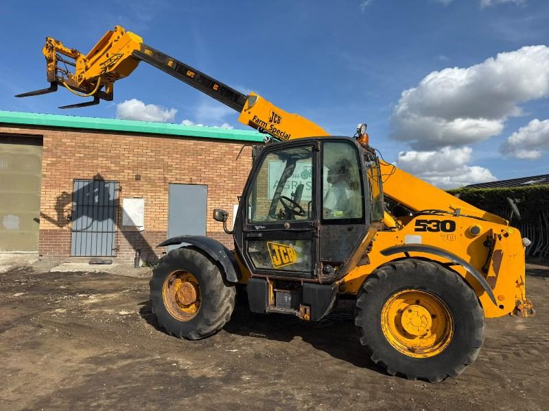 JCB 530-70 TURBO TELEHANDLER*C/W PALLET TINES*VIDEO*