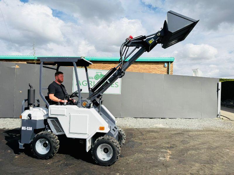 *NEW*UNUSED*MS-S30 MINI WHEELED LOADER*C/W TELESCOPIC BOOM*YEAR 2025*VIDEO*