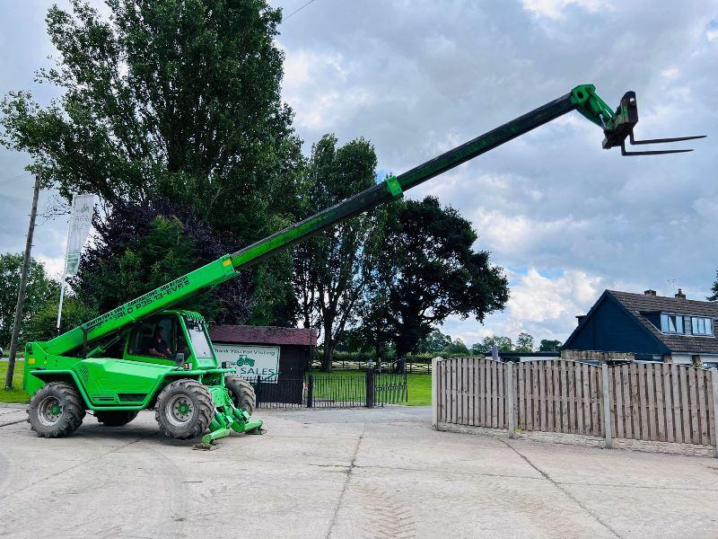 MERLO P35.13K 4WD TELEHANDLER * 13 METER REACH * C/W PALLET TINES *VIDEO*