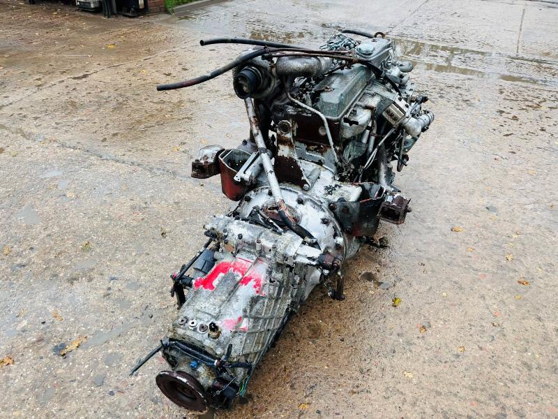 VOLVO TURBO 6 CYLINDER ENGINE & GEAR BOX *VIDEO*