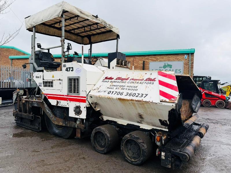 ABG TITAN 473-2 TARMAC PAVER*C/W DEUTZ ENGINE*VIDEO*