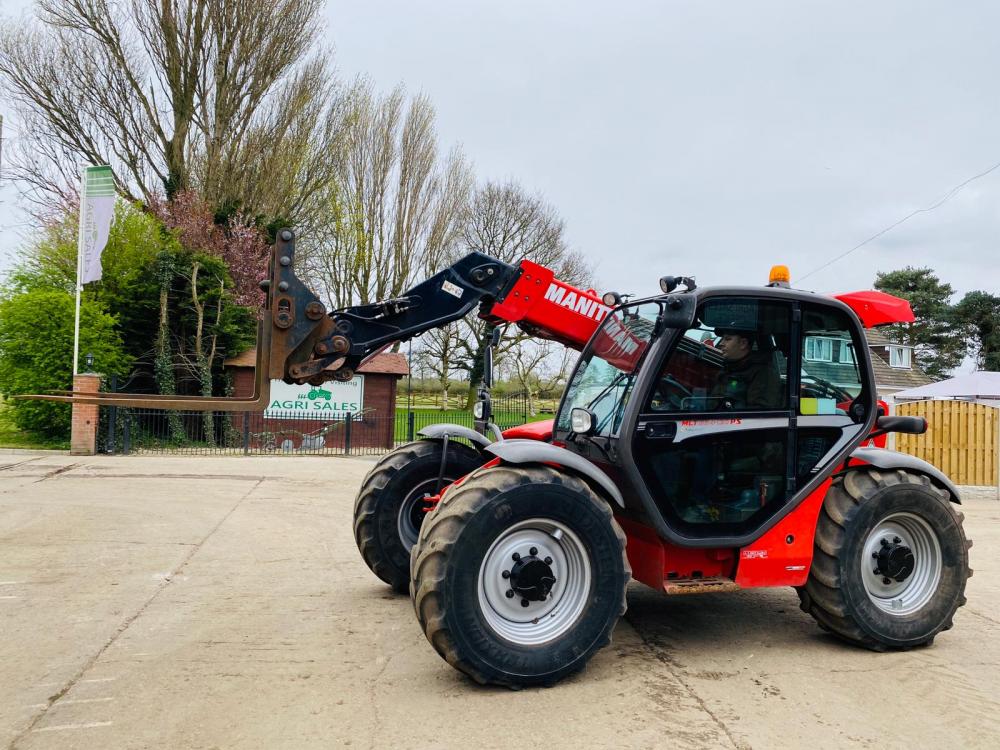 MANITOU 634120LSU TURBO TELEHANDLER *AGSPEC , YEAR 2013 ROAD REG