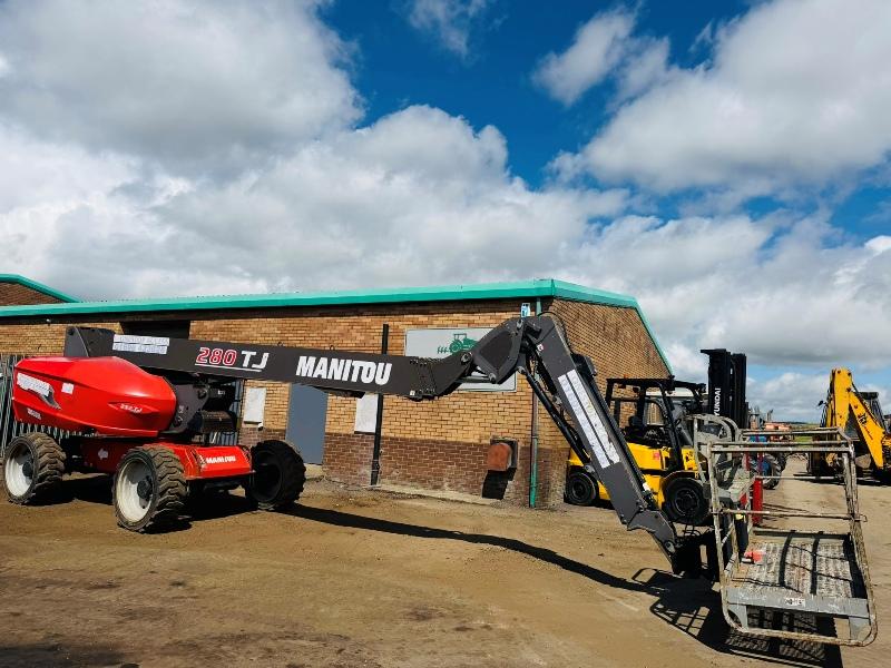 MANITOU 280TJ ARTICULATED BOOM LIFT*YEAR 2016*VIDEO*