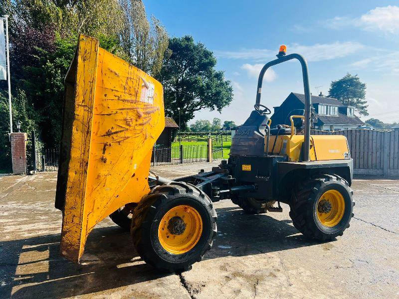 AUSA D600AP 4WD DUMPER * 1829 HOURS * C/W ROLE BAR & KUBOTA ENGINE 