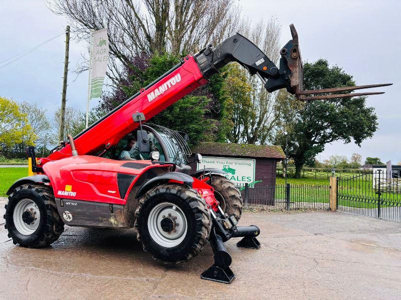 MANITOU MT1135 4WD TURBO TELEHANDLER *YEAR 2016* C/W PALLET TINES *VIDEO*