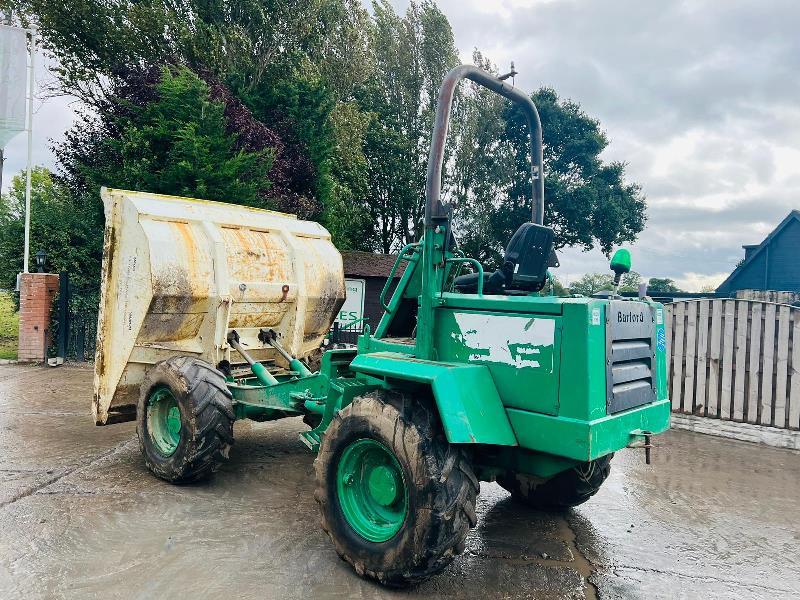 BARFORD SX6000 4WD DUMPER C/W ROLE BAR *VIDEO*