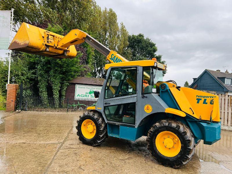 SANDERSON TL6MT 4WD TELEHANDLER *ONLY 2515 HOURS* C/W BUCKET 