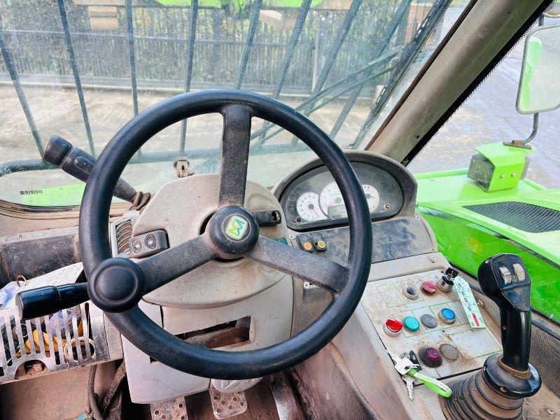 MERLO P60.102 4WD TELEHANDLER *YEAR 2010, 10 METER, 6 TON LIFT* ENGINE SMOKES *VIDEO*