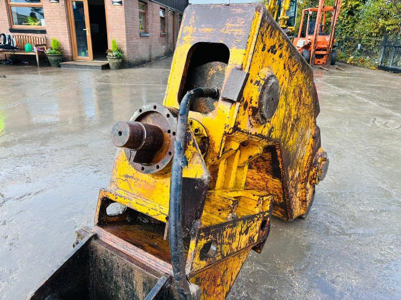 HYDRAULIC DEMOLITION SHEAR TO SUIT 10-12 TON EXCAVATOR *VIDEO*