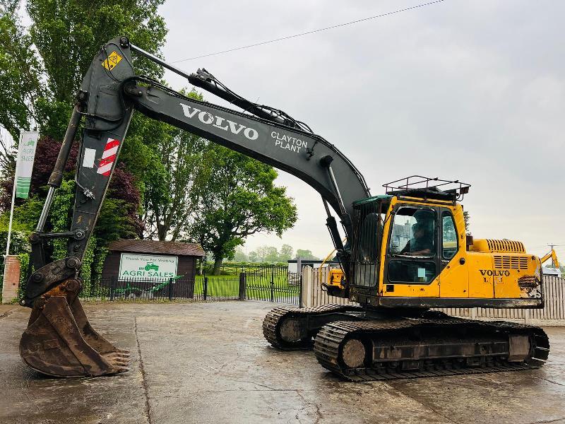 VOLVO EC210BLC TRACKED EXCAVATOR C/W QUICK HITCH *VIDEO*
