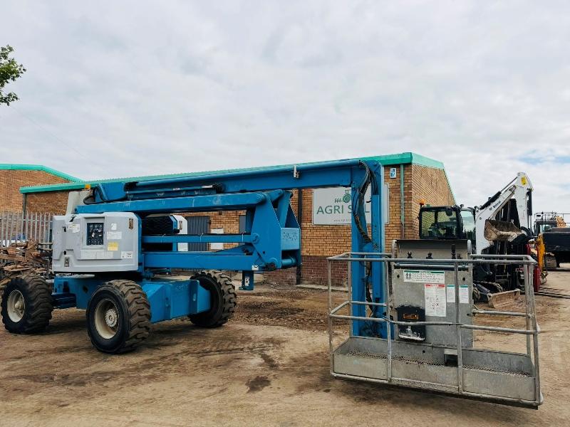 GENIE Z60 ARTICULATED TELESCOPIC BOOM LIFT*VIDEO*