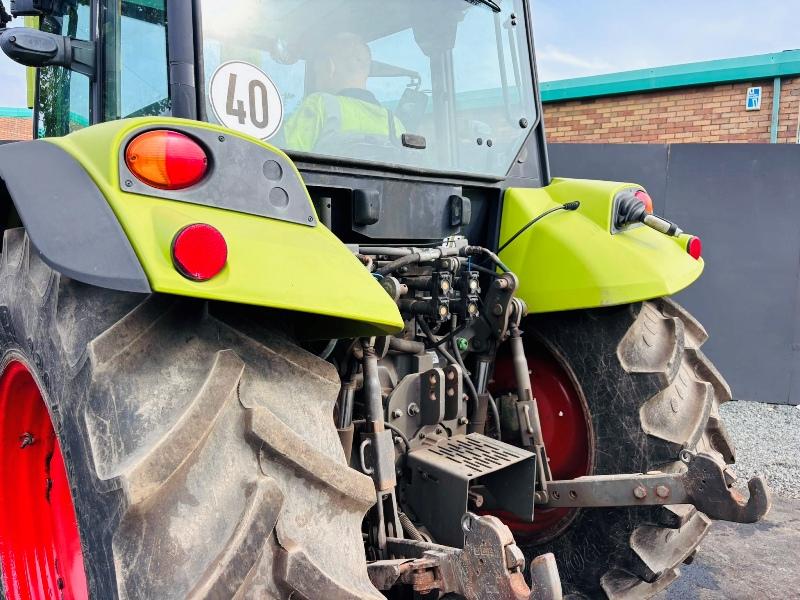 CLAAS AXOS 320 CX*C/W FL100 FRONT LOADER*ONLY 702 HOURS*YEAR 2010*VIDEO*