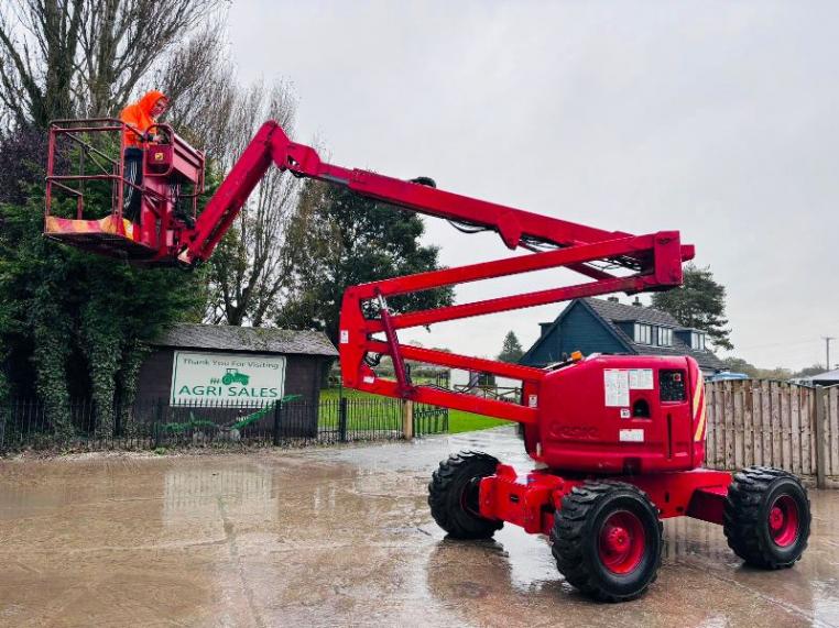 GENIE Z-4525 AIREL PLATFORM * 24FT REACH * C/W TELESCOPIC BOOM *VIDEO*