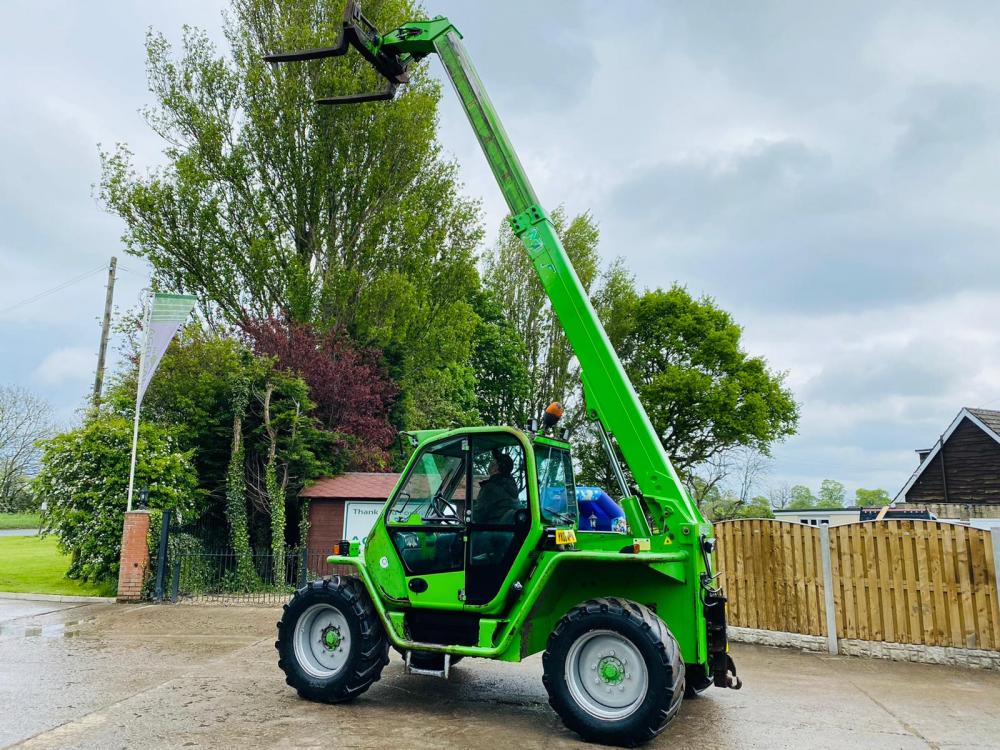 MERLO P40.7 TURBO TELEHANDLER * AGSPEC , 7 METER REACH * C/W PUH * SEE