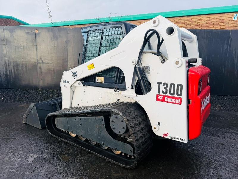 BOBCAT T300 TRACKED SKIDSTEER*READING 2450 HOURS*VIDEO*