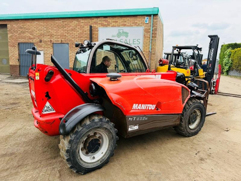 MANITOU MT625H COMFORT TELEHANDLER*YEAR 2015*C/W PALLET TINES*VIDEO*