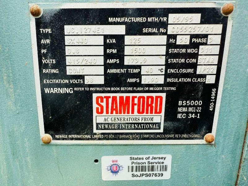 EX JERSEY PRISON STANDBY GENERATOR *ONLY 68 HOURS*125 KVA*VIDEO*