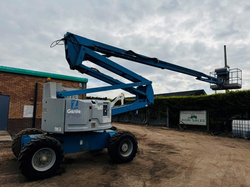 GENIE Z60 ARTICULATED TELESCOPIC BOOM LIFT*VIDEO*