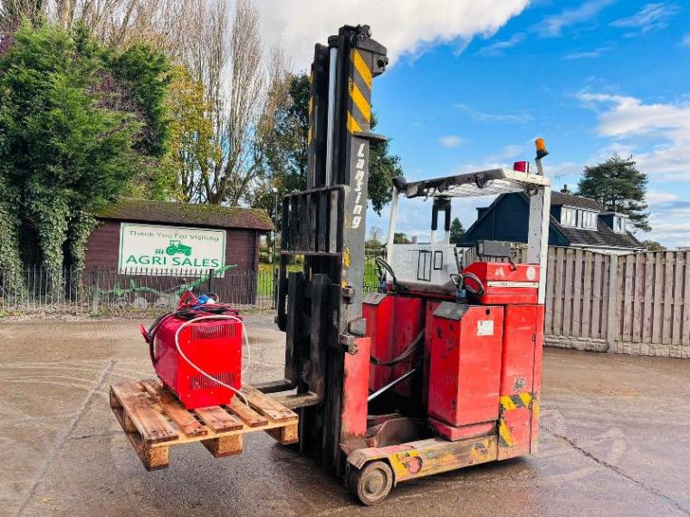 LANCING R16P TL BATTERY FORKLIFT C/W BATTERY CHARGER *VIDEO*