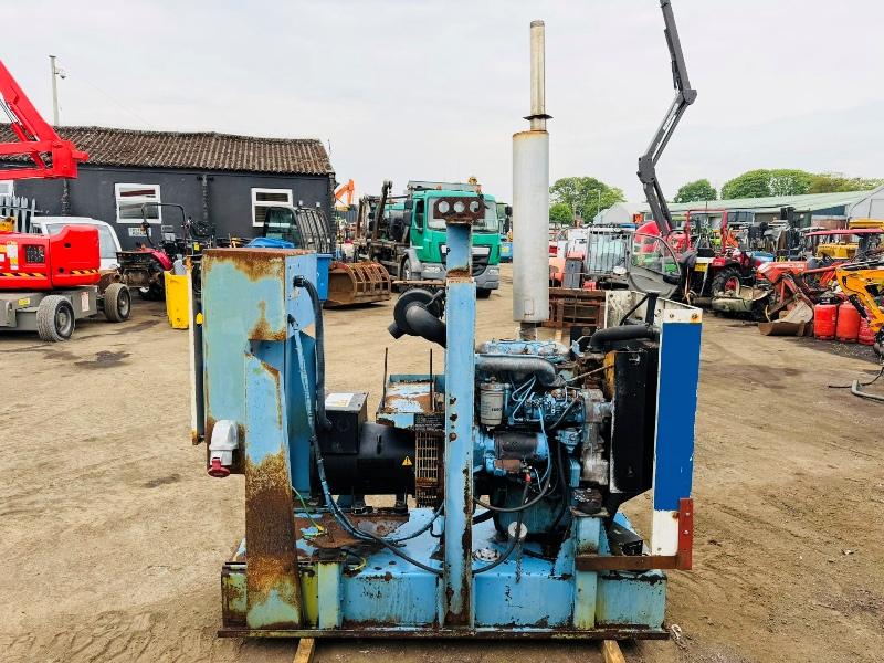 IVECO 3 CYLINDER GENERATOR* ON A SKID*VIDEO*