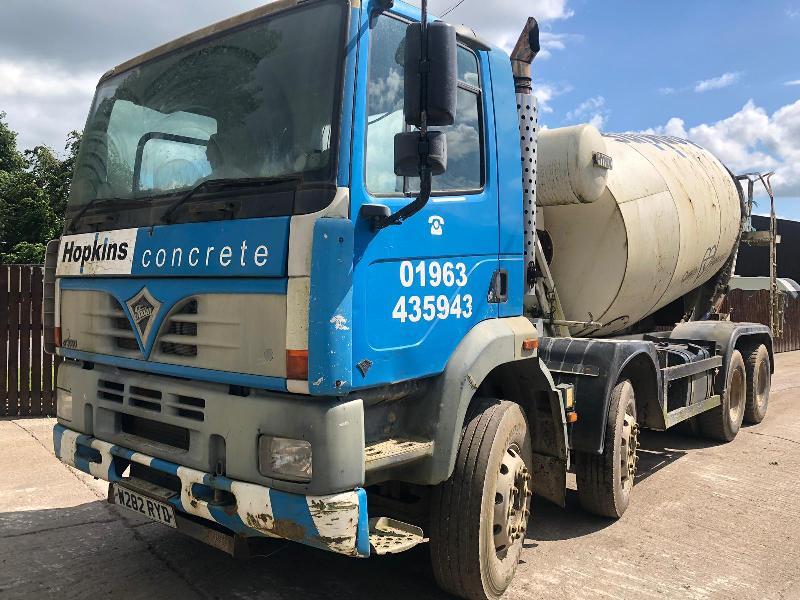 FODEN A3000 8 WHEEL DOUBLE DRIVE CEMENT MIXER WAGON