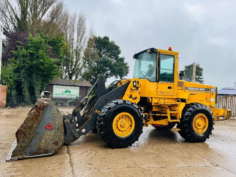  VOLVO L90C 4WD LOADING SHOVEL C/W BUCKET *VIDEO*