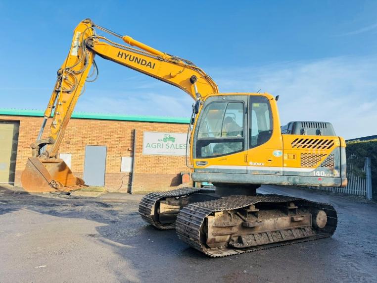 HYUNDAI ROBEX 140LCM-9A EXCAVATOR*C/W BUCKET*YEAR 2015*VIDEO*