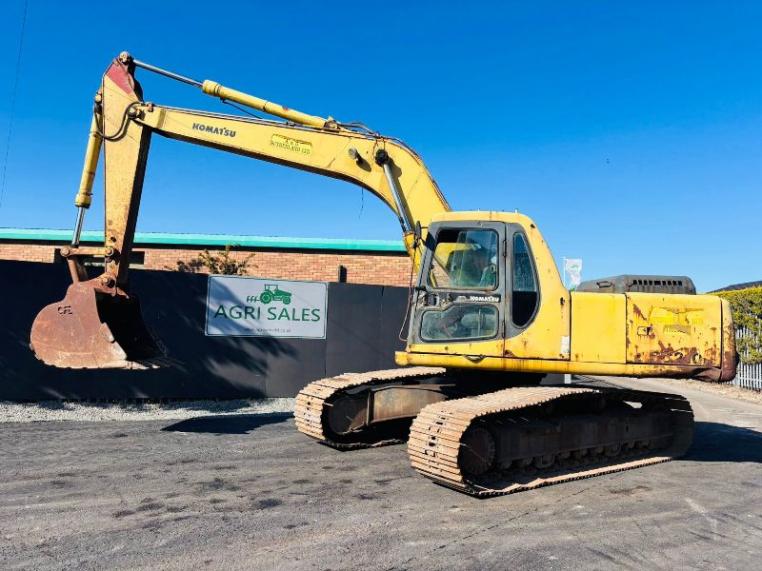 KOMATSU PC210LC-6 TRACKED EXCAVATOR *C/W BUCKET*VIDEO*