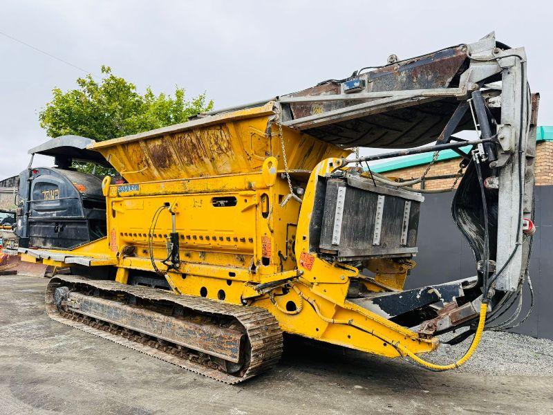 TANA SHARK 440DT INDUSTRIAL SHREDDER*YEAR 2017*C/W REMOTE CONTROL*VIDEO*