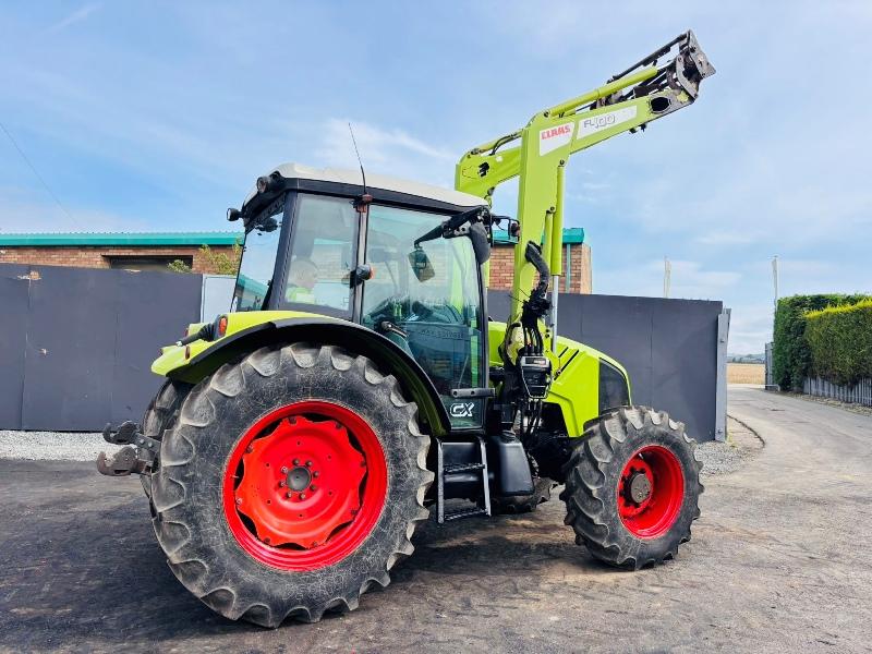 CLAAS AXOS 320 CX*C/W FL100 FRONT LOADER*ONLY 702 HOURS*YEAR 2010*VIDEO*