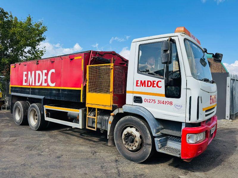 IVECO HOTBOX TIPPER TRUCK 6X4 STEEL FRAME*VIDEO*
