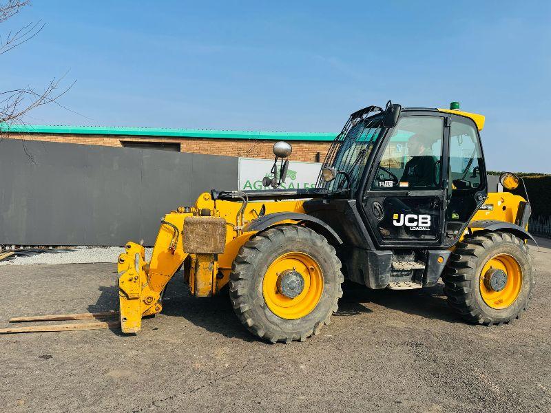 JCB 535-125 HIGH VIS TELEHANDLER *YEAR 2017*C/W PALLET TINES*