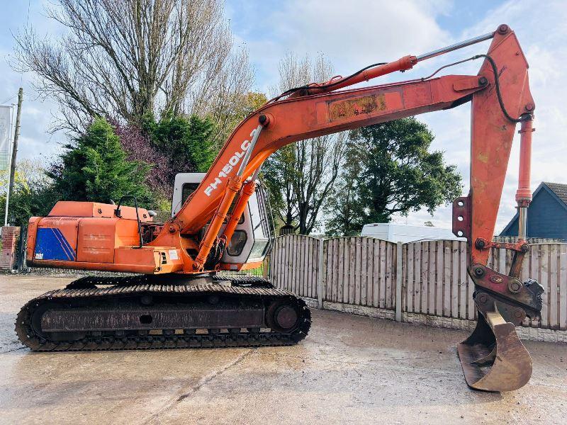 HITACHI FH150LC-3  TRACKED EXCAVATOR C/W QUICK HITCH & BUCKET *VIDEO*