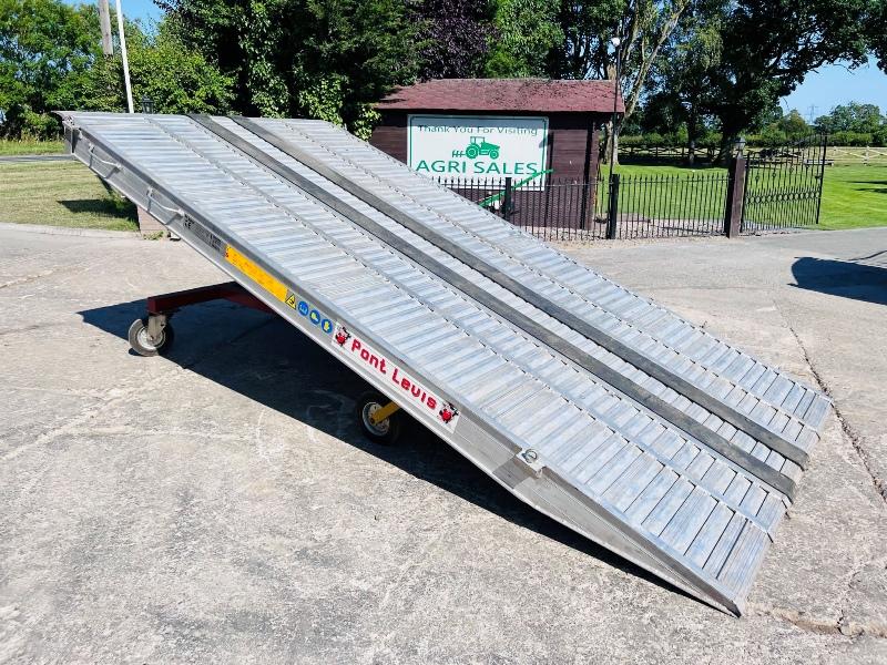 PORT LEVIS 10 TON MOBILE LOADING RAMP *VIDEO*