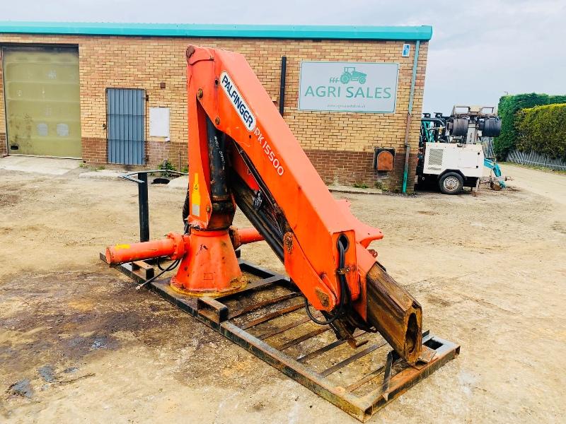 PALFINGER PK15500 HIAB CRANE*YEAR 2015*VIDEO*
