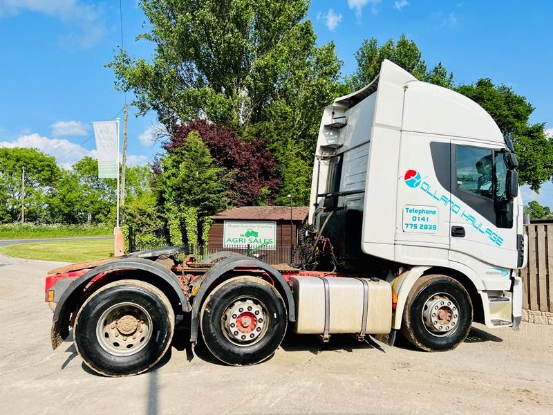 IVECO AS440STX/P 6X2 TRACTOR UNIT * YEAR 2013, MOT'D TILL 31ST JULY 2023 *VIDEO*