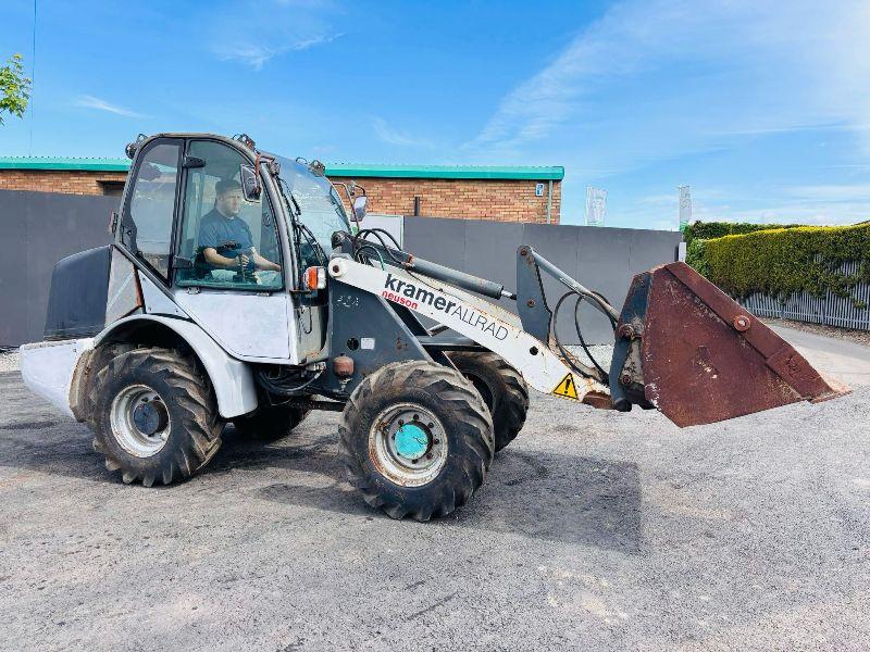 KRAMER 346 FRONT LOADER*C/W BUCKET*VIDEO*