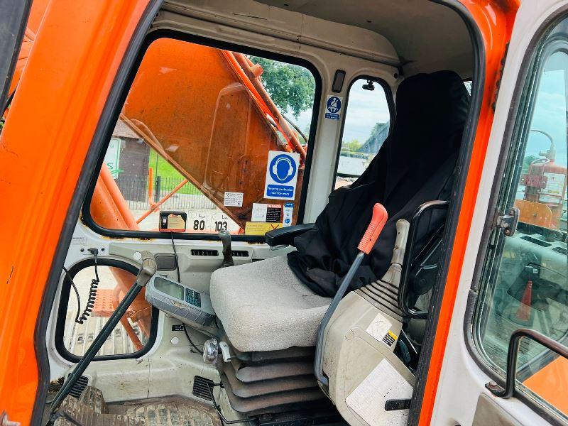 DAEWOO SOLAR 220LC-V EXCAVTOR C/W BOG MASTER TRACKS *VIDEO*