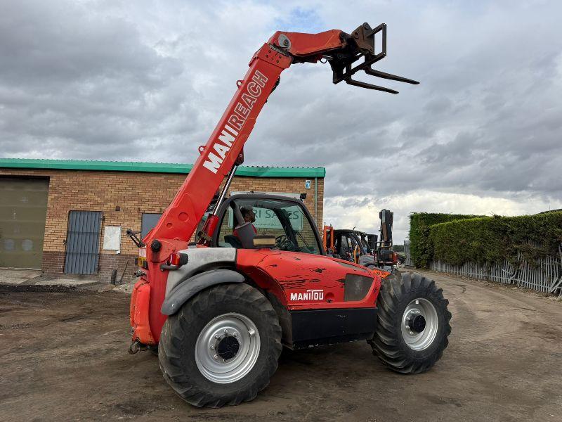 MANITOU MLT 634 TELEHANDLER*AG SPEC*C/W PALLET TINES*VIDEO*