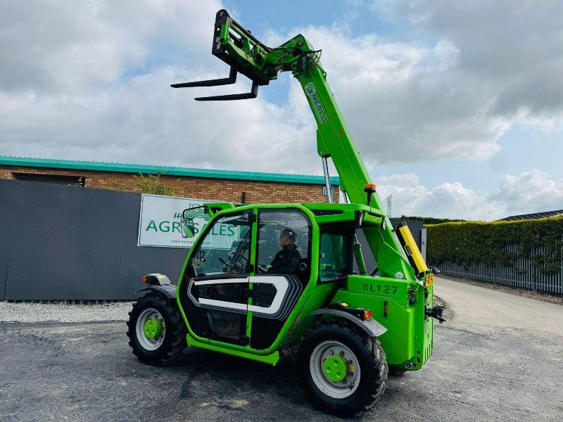 MERLO P27.6 TURBO TELEHANDLER *YEAR 2021* C/W PALLET TINES*VIDEO*
