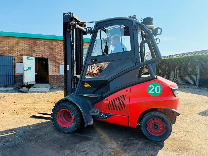 LINDE H50D-02 FORKLIFT*C/W PALLET TINES*YEAR 2017*VIDEO*