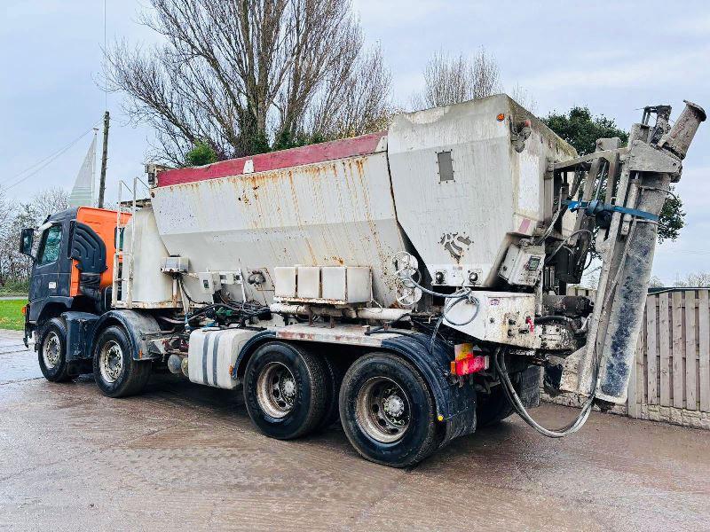 VOLVO FM VOLUMETERIC CEMENT MIXER 8X4 LORRY C/W MANUAL GEAR BOX *VIDEO*