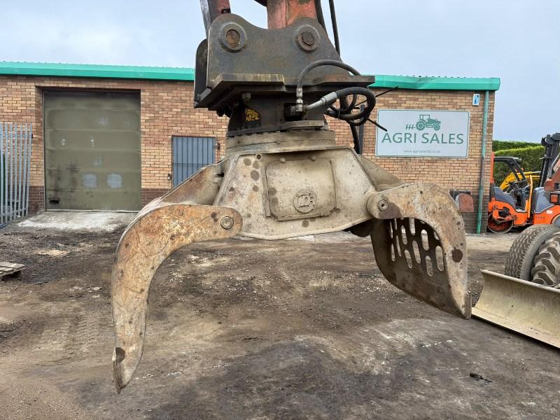 ATLAS 1404M WHEELED EXCAVATOR*C/W ROTATING SLECETOR GRAB*VIDEO*
