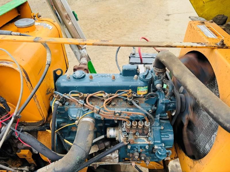 4WD ARTICULATED TRENCHER*C/W KUBOTA ENGINE*VIDEO*