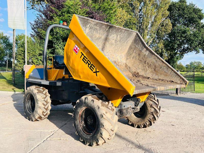 TEREX TA6 4WD DUMPER * YEAR 2014, 1499 HOURS* C/W ROLE BAR *VIDEO*