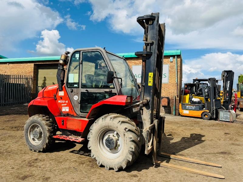MANITOU M30-4 FORKLIFT*C/W PUH*YEAR 2013*8732 HOURS*VIDEO*