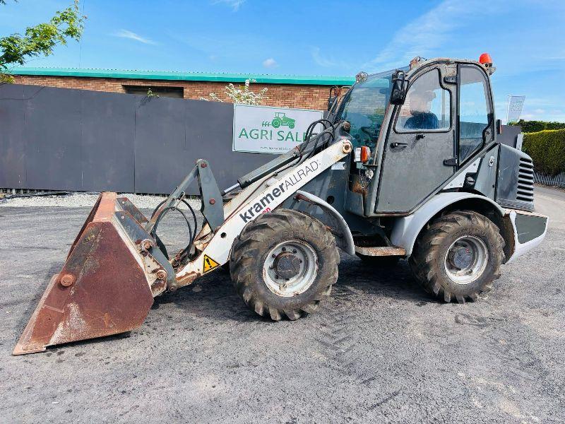 KRAMER 346 FRONT LOADER*C/W BUCKET*VIDEO*