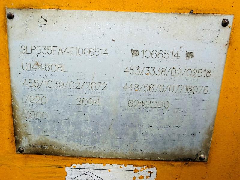 JCB 535-95 4WD TELEHANDLER*SPARES AND REPAIRS*VIDEO*